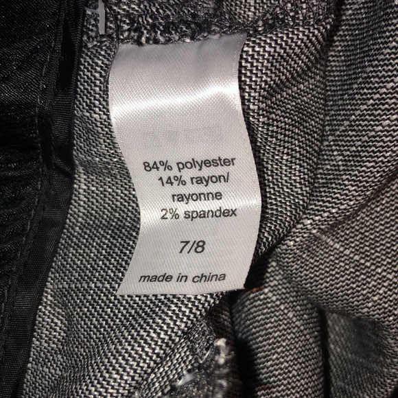 Maurices black and white pants. NWT. 7/8 - Picture 8 of 11